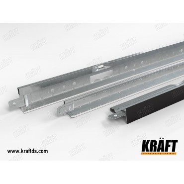 Профіль KRAFT для підвісної стелі Fortis T-24 1200x25x24 мм білий Арт 02609
